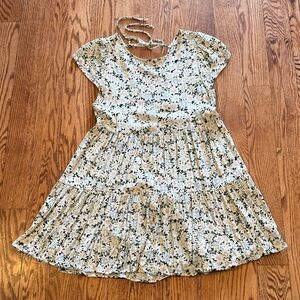 American Eagle Floral Dress Sundress Casual Dress Viscous Dress Women’s size M